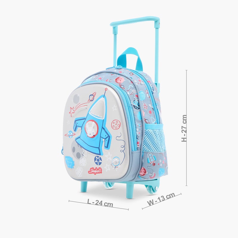 Skylar Space Print Trolley Bag for Kids - Image 2